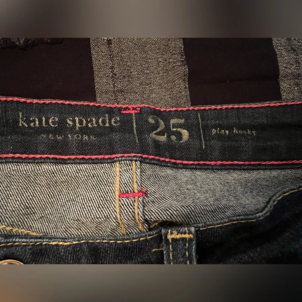 Kate Spade play hooky Midnight Blue Skinny Jeans